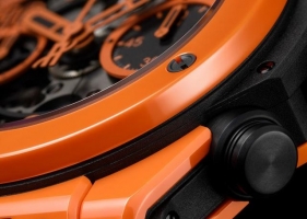 HUBLOT宇舶表发布BIG BANG UNICO橙色陶瓷腕表